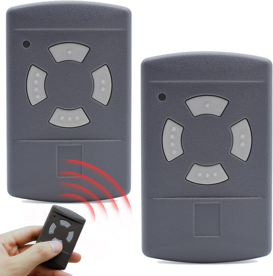 Apri Porta Da Garage 40,685 Mhz per Trasmettitore Manuale Hörmann, Porta Del Garage, Telecomando Con Telecomando, Compatibile Con Trasmettitore Manuale Hörmann 40685 Mhz HSE2, HSM2, HS2, 4 Pulsanti, 2