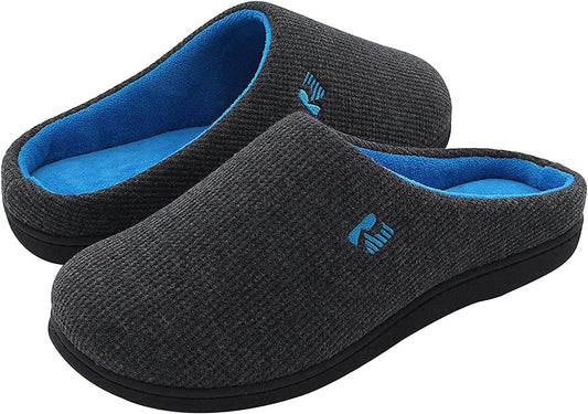 Bicolore Pantofola Da Uomo in Memory Foam