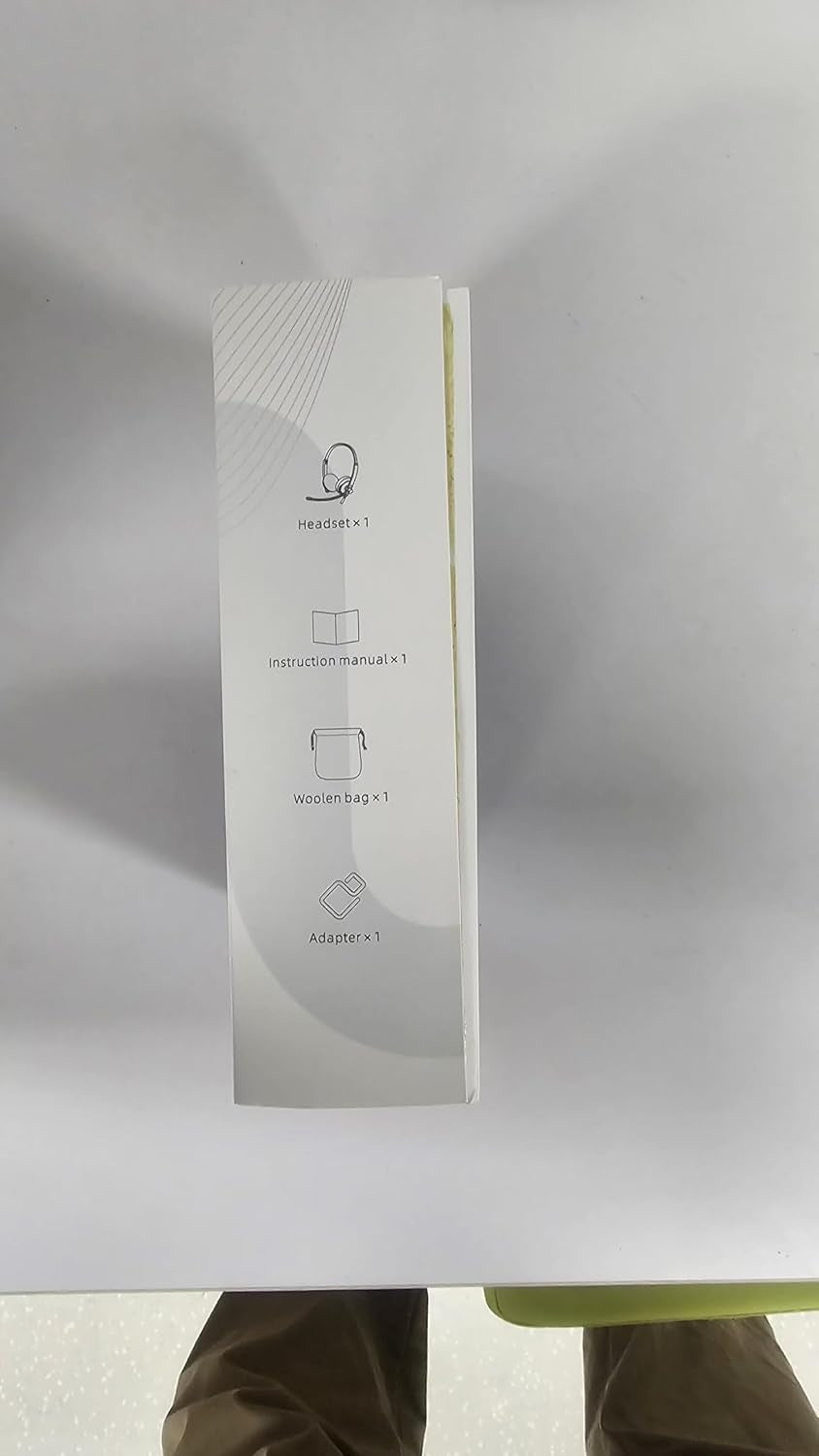 Cuffie per PC Con Microfono USB Super Riduzione Rumore, Comfort Di Utilizzo Prolungato, Effetto Sonoro Hifi, Cavo Di 1,87 Metri, Headset