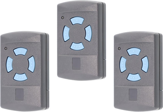 Apri Porta Del Garage, 3 Pezzi Telecomando Compatibile Con Hormann 868Mhz Hsm2/4 868,Hs1/2/4 868,Hse2/4 868,Hsz1/2 868, Hsp4/-C 868, Telecomando Hsd2-A/-C 868, 4 Canali (Ampio Tipo )