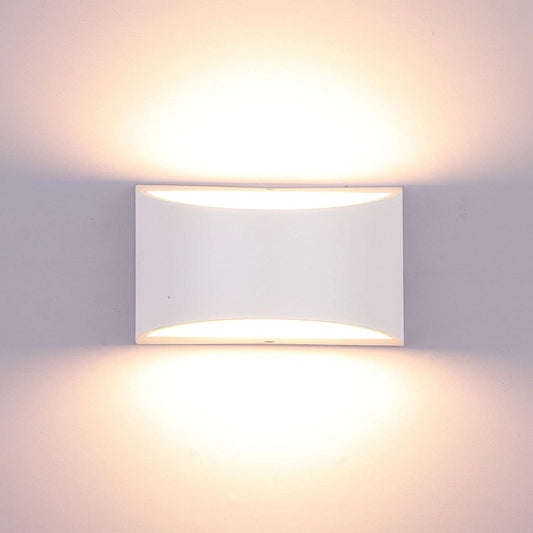 10W Lampada Da Parete LED Dimmerabile Applique Da Parete Interni Morderna in Alluminio Decorazione per Soggiorno, Corridoio, Camera Da Letto, Scale 3000K Bianco Caldo