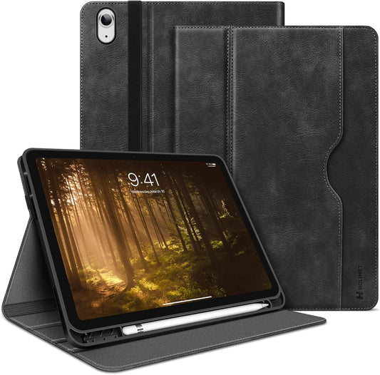 HOLIMET Custodia per Ipad 10 Generazione 2022 Con Portapenne, Ipad 10 Gen 2022, in Pelle PU, Cover Posteriore in TPU, Resistente Agli Urti, Auto Dormiresveglia per Ipad 10 Generazione Da 10,9