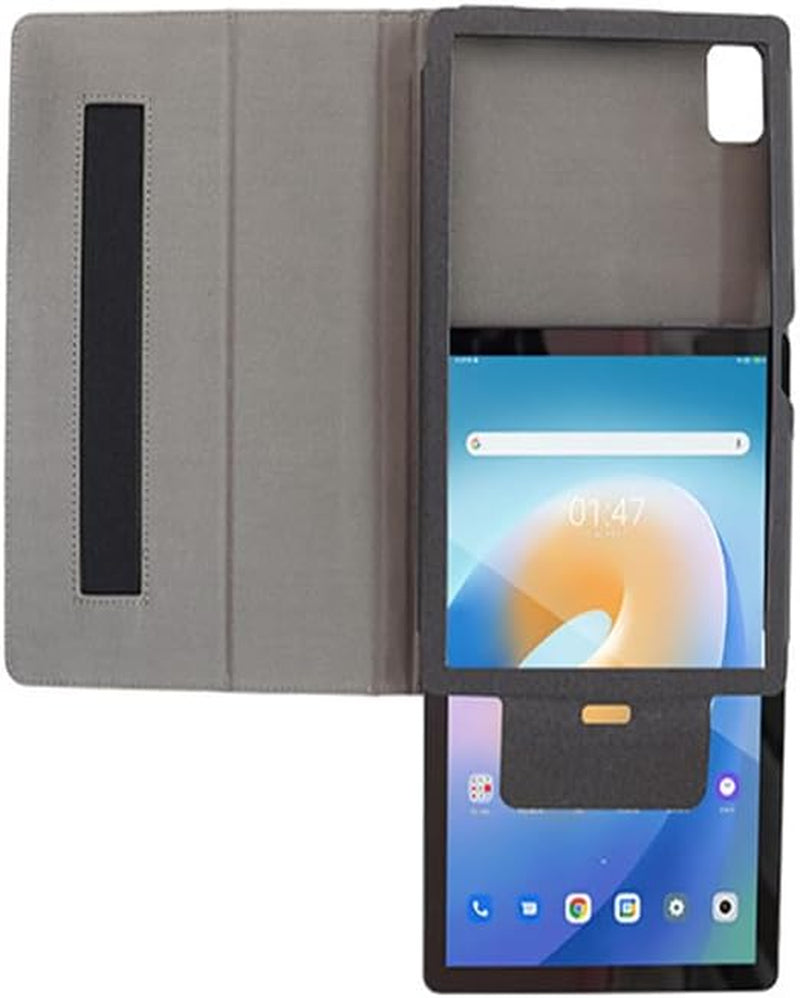 Compatibile Con TEC-LAST P40HD/M40 Plus/P40S 10 INCH 2023 Tablet Custodia Protettiva in Pelle Cover Con Funzione Di Supporto, Auto Svegliati/Sonno,Cover Protezione in PU Pelle (Black)