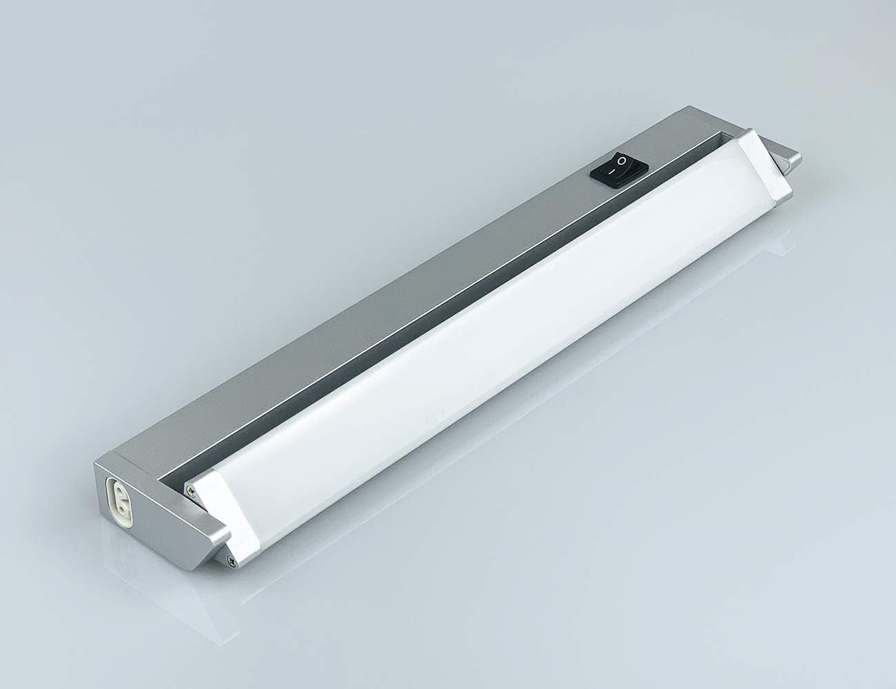 Faretto Luce Elettrica LED Sottopensile Da 7W 350LM 3 Temperatura Di Colore Regolabili Con Interruttore Montaggio a Parete Lampada Girevole per Illuminazione Interna