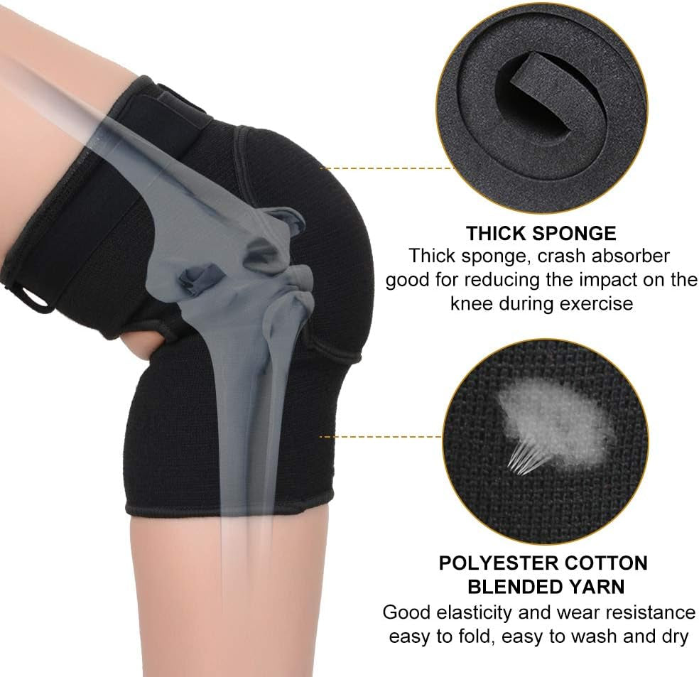 Ginocchiera Rotulea Supporto Sportiva Elastica Tutore Rotula Ginocchiere Legamenti Crociati Menisco per Bambini E Adulti -Danza Calcio Pallavolo Basket Crossfit