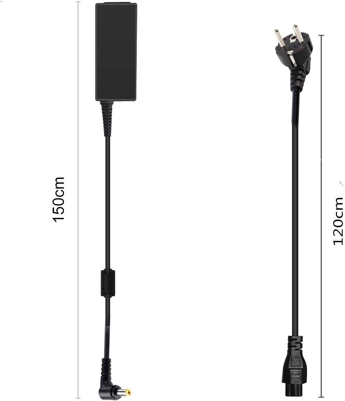 90W 19V 4.74A Caricatore per Laptop Acer Aspire E15 E17 ES15 V5 5750G DB Packard Bell Ecc, Connettore Adattatore Di Alimentazione CA per Pc,Connettore:5.5*1.7Mm(Non Compatibile Con 4.0*1.35Mm)