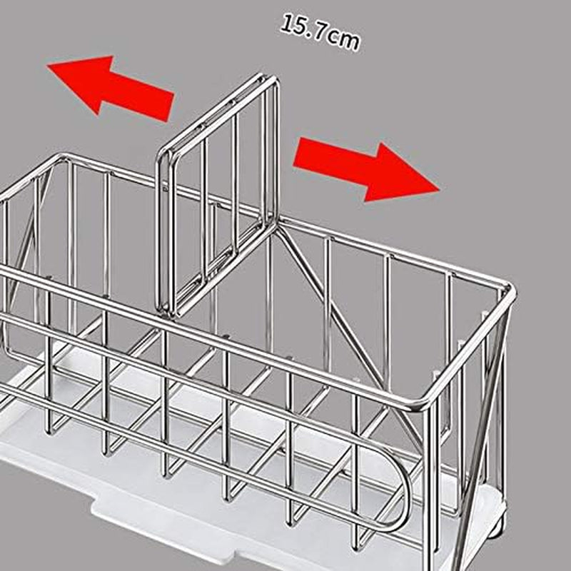 Wasch - Organizer per Piatti E Piatti, in Acciaio , per La Pulizia Della Cucina