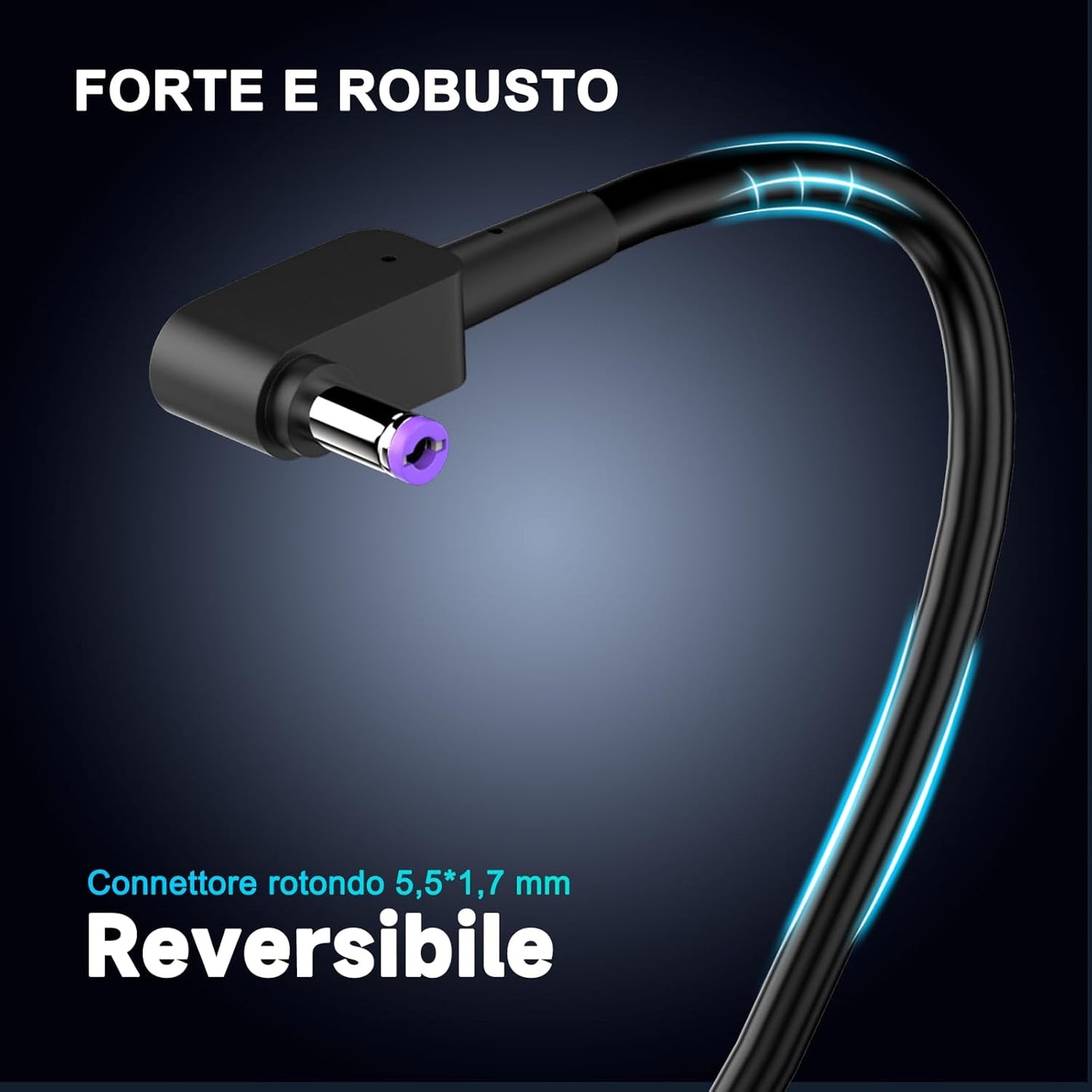 Alimentatore Di Rete per Computer Portatile, 135 W, 19 V, 7,1 A