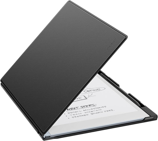 Custodia per Remarkable 2, Cover Protettiva Leggera E Rigida Con Portapenne Incorporato, Custodia Folio per Tablet Remarkable 2 10,3" 2020, Nero