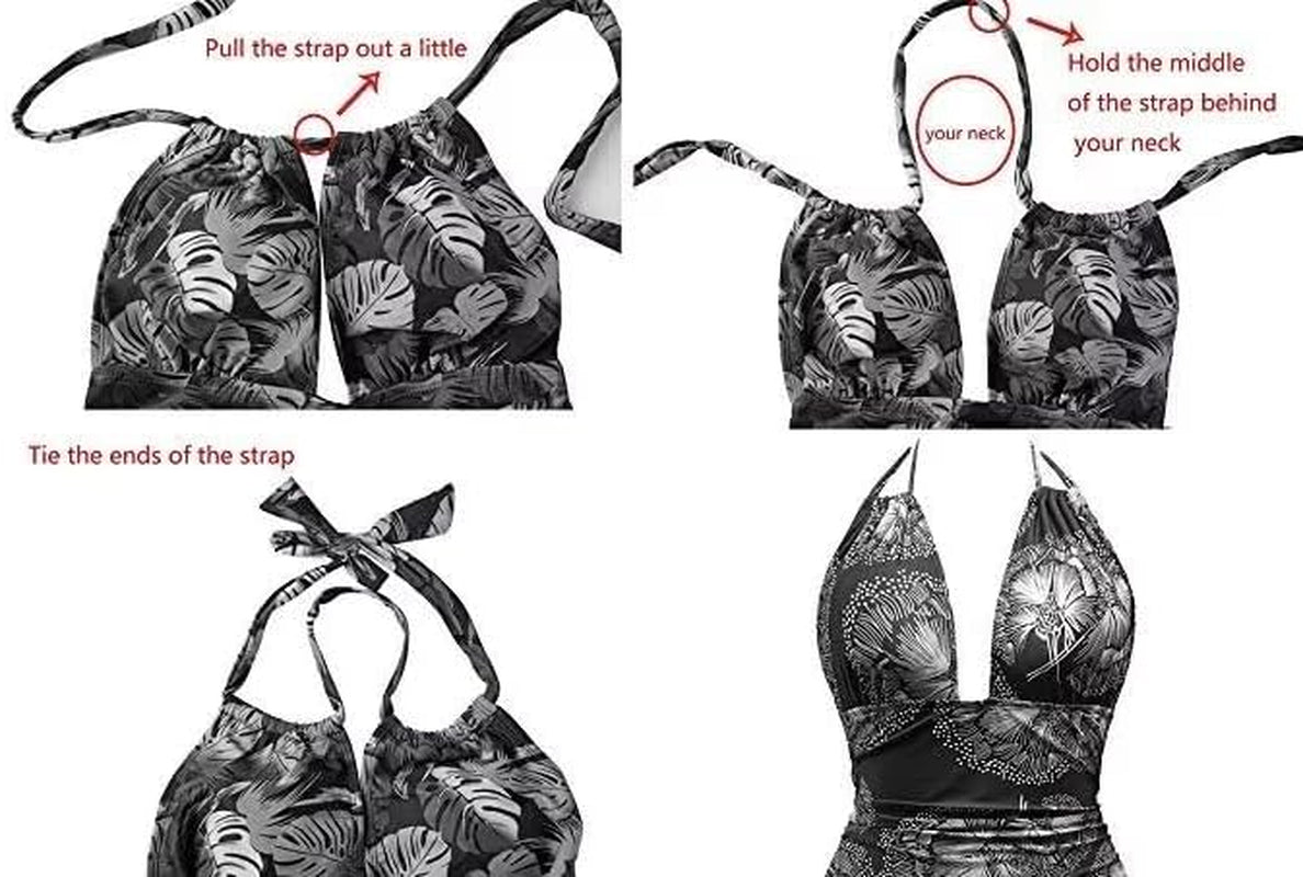Costumi Da Bagno Premaman Un Pezzo V-Collo Gravidanza Costumi Da Bagno Halter Bikini Premaman