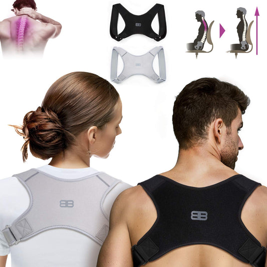 Correttore Posturale Spalle - Fascia per Donna E Uomo - Schiena Dritta - Tutore (S,M,L)
