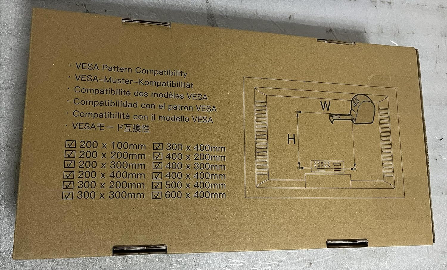 Supporto TV Parete per 37-75 Pollici Schermi Fino a 45 Kg, Staffa Tv Con Doppie Braccia, Girevole, Estensione E Inclinazione, Supporto a Parete Con Max VESA 600X400 Mm, APLF6-E