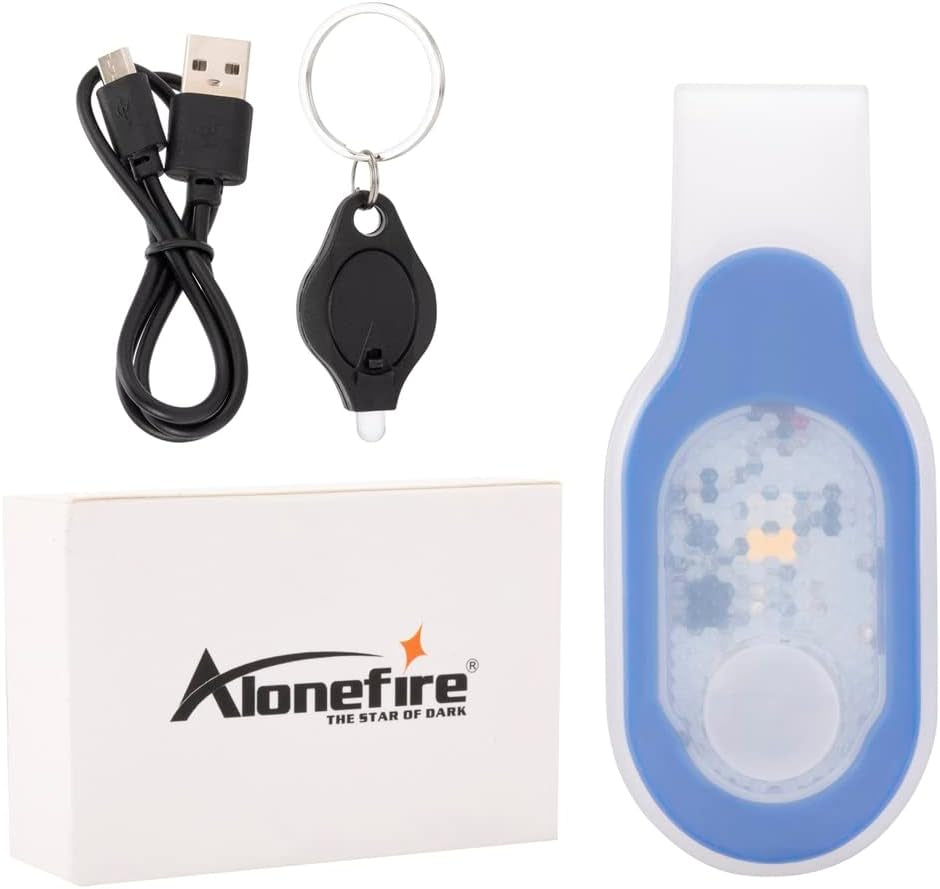 PL500 Luce Notturna per Infermieri Torcia Clip Ricaricabile USB Magnetica 3 Modalità per Infermiere Del Turno Di Notte, Camicia Con Luce Portachiavi, Batteria Incorporata (Blu, Luce Calda)