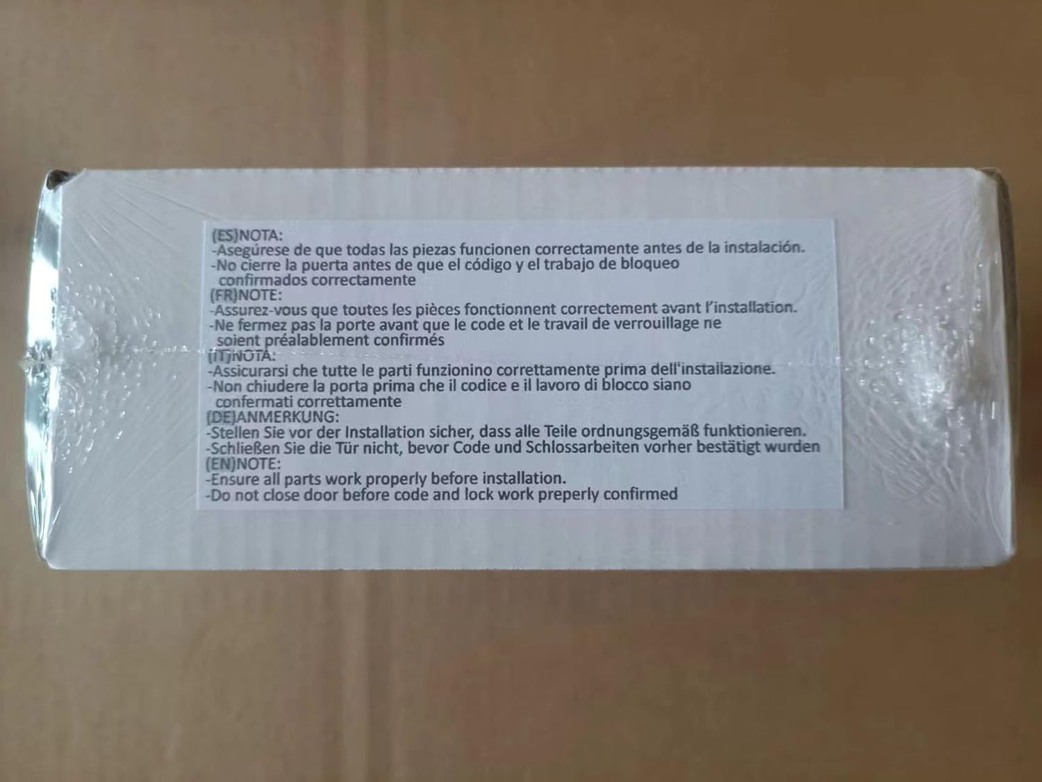 Serratura per Porta Con Codice Digitale, Cromata, Resistente Alle Intemperie, Con Combinazione Di Tasti Codificati, Colore Nero O Argento (Argento)