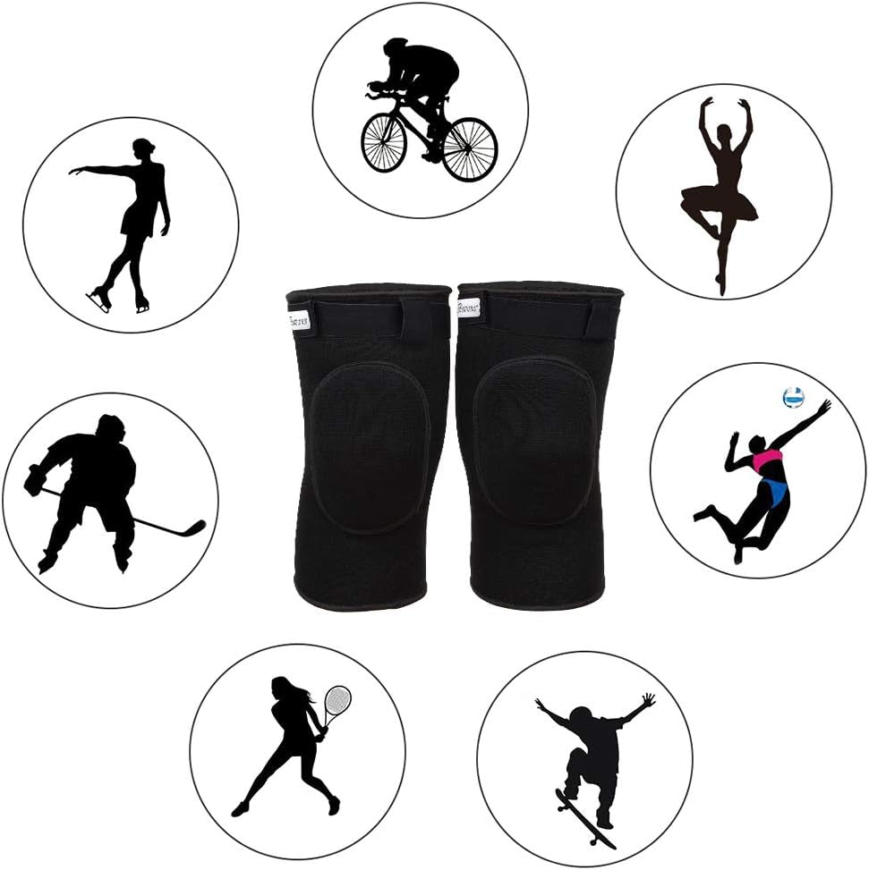 Ginocchiera Rotulea Supporto Sportiva Elastica Tutore Rotula Ginocchiere Legamenti Crociati Menisco per Bambini E Adulti -Danza Calcio Pallavolo Basket Crossfit