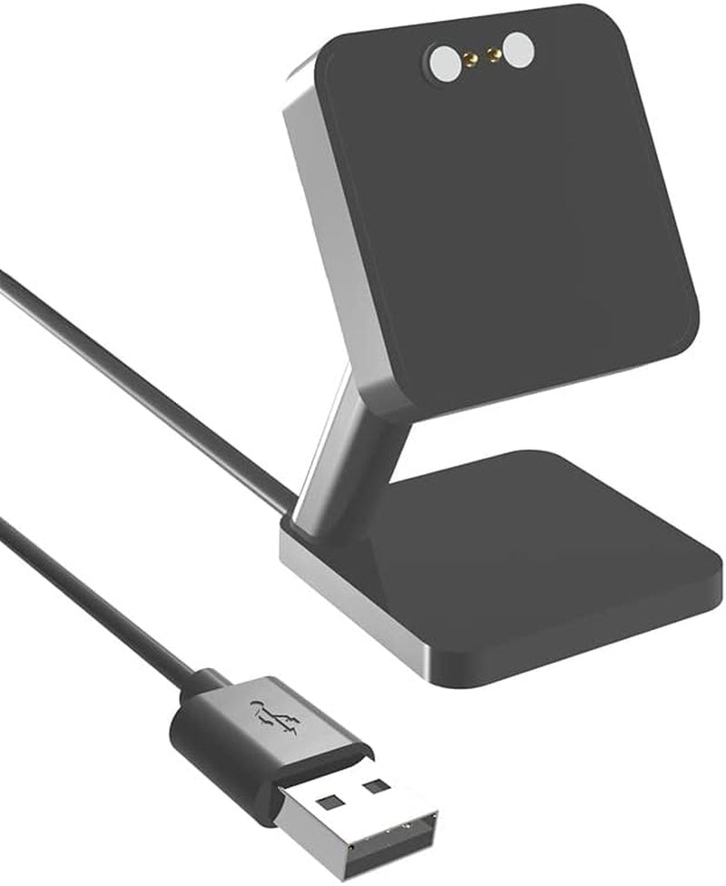 Caricatore Compatibile Con LIGE I9M Smartwatch, Cavo Di Ricarica USB in Alluminio, Ricarica Rapida per Smartwatch LIGE I9M (Nero)