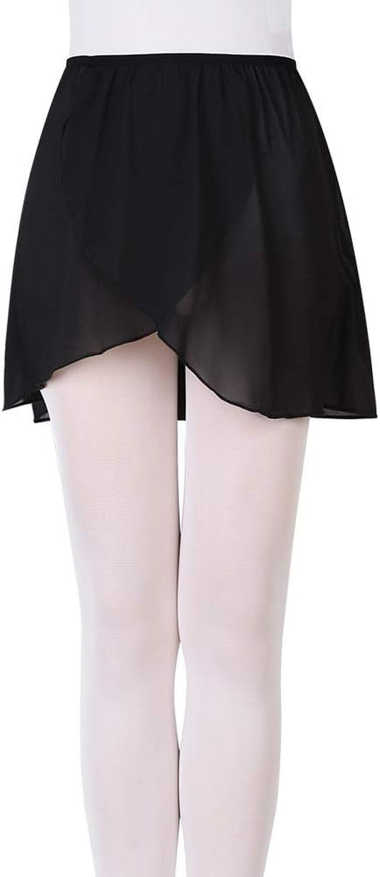 Gonnellino a Portafoglio Da Danza E Balletto in Chiffon per Bambini E Donna