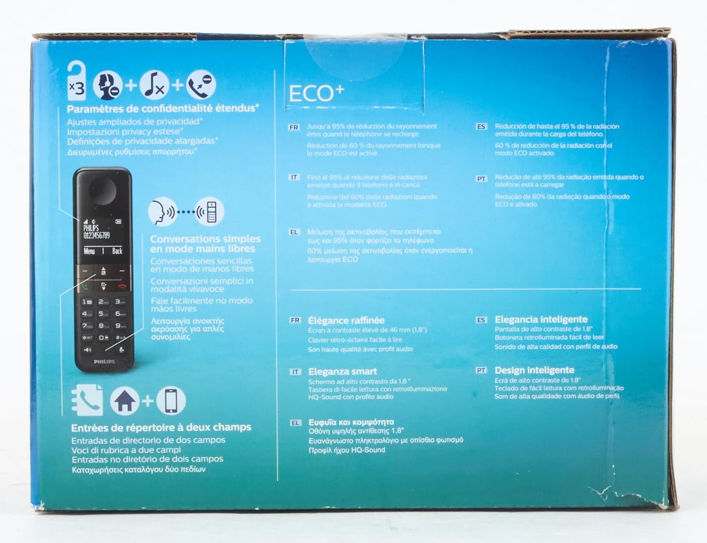 Console PHILIPS DECT D47 Duo SENZA REPONDEUR