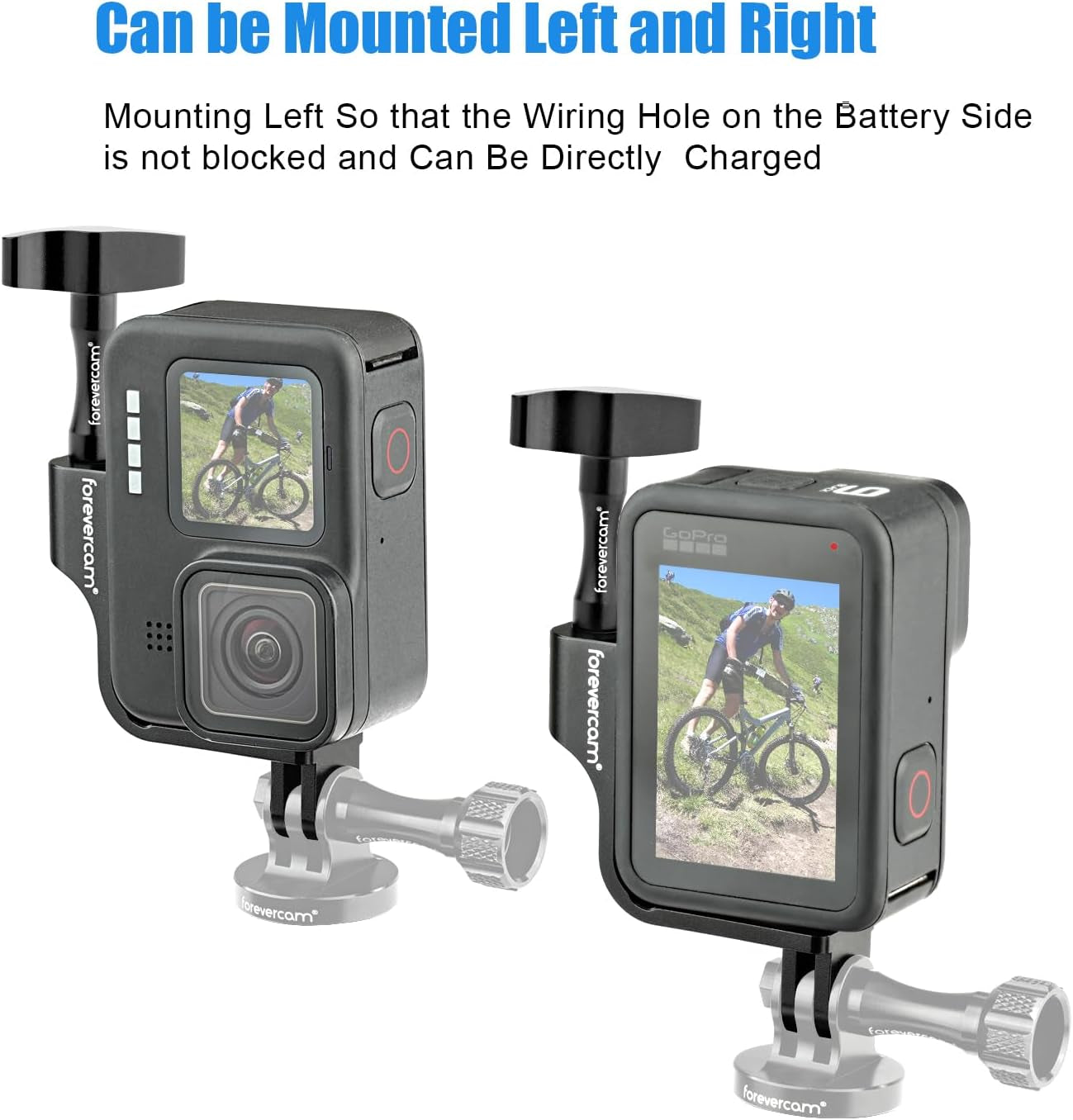 Alluminio 90 ° L Forma Verticale Mount Adapter Compatibile per Gopro Hero 9/10/11/12 Montaggio Gomito