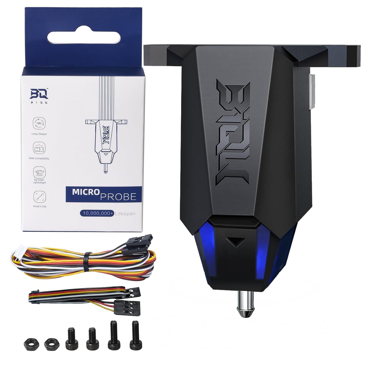 Microprobe Sensore Di Livellamento, Sensore Di Livellamento Automatico Del Letto per La Stampante FDM 3D Ender-3 Voron 2.4 Ratrig VC3 Serie H2 Compatibile Con SKR Mini E3 V3.0 Octopus