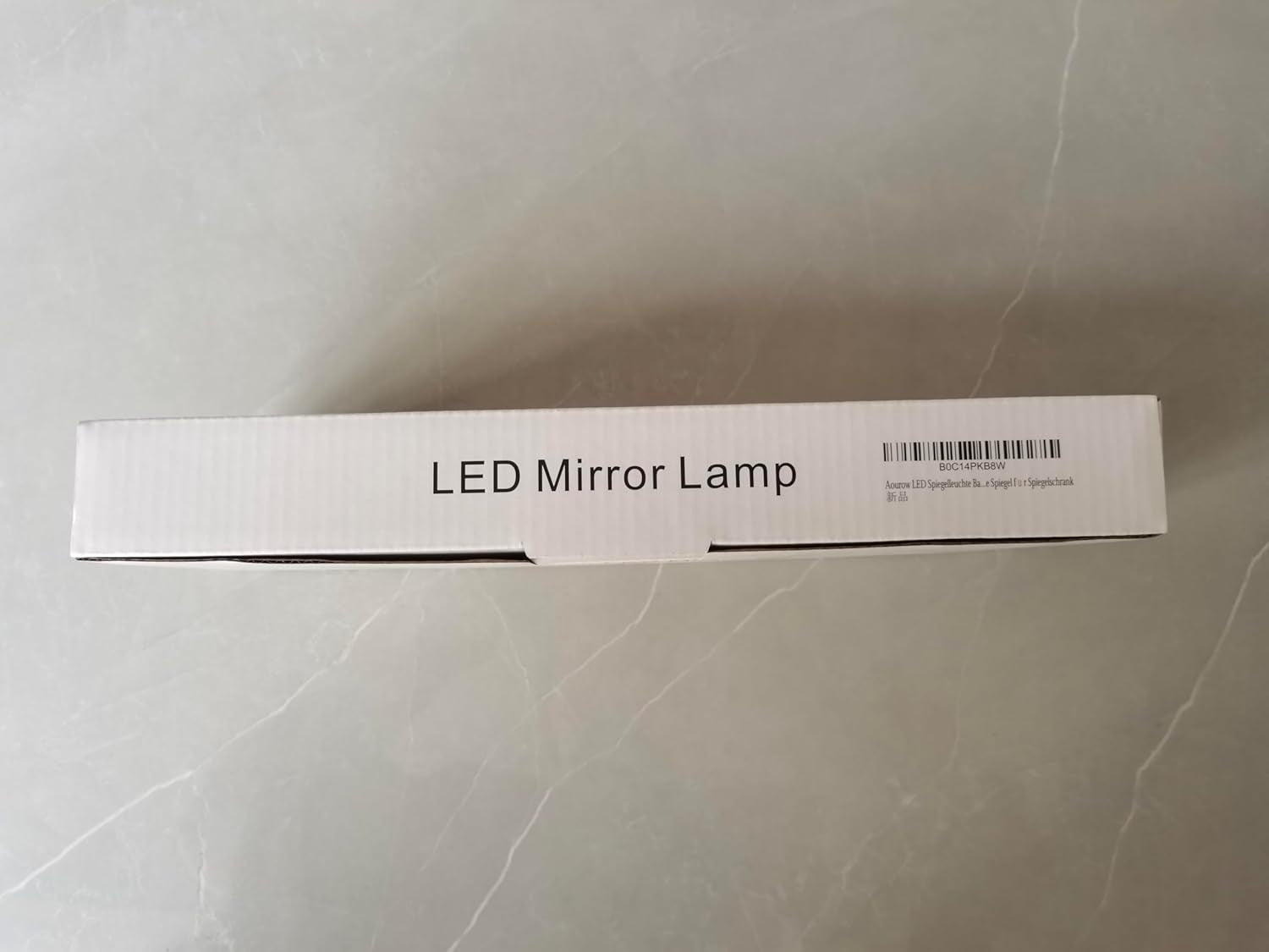 Lampada Specchio Bagno 5W,300Mm 500Lm Luce Specchio Bagno LED Con Interruttore a Filo,Bianco Neutro 4000K E Resistente All'Acqua IP44 Luci Specchio Bagno per Armadietto a Specchio