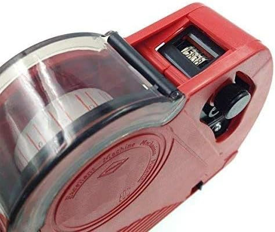 8 Cifre Prezzatrice Etichettatrice Manuale Con 10 Rotoli Etichette (5000 Pz) 2 Rulli Inchiostro