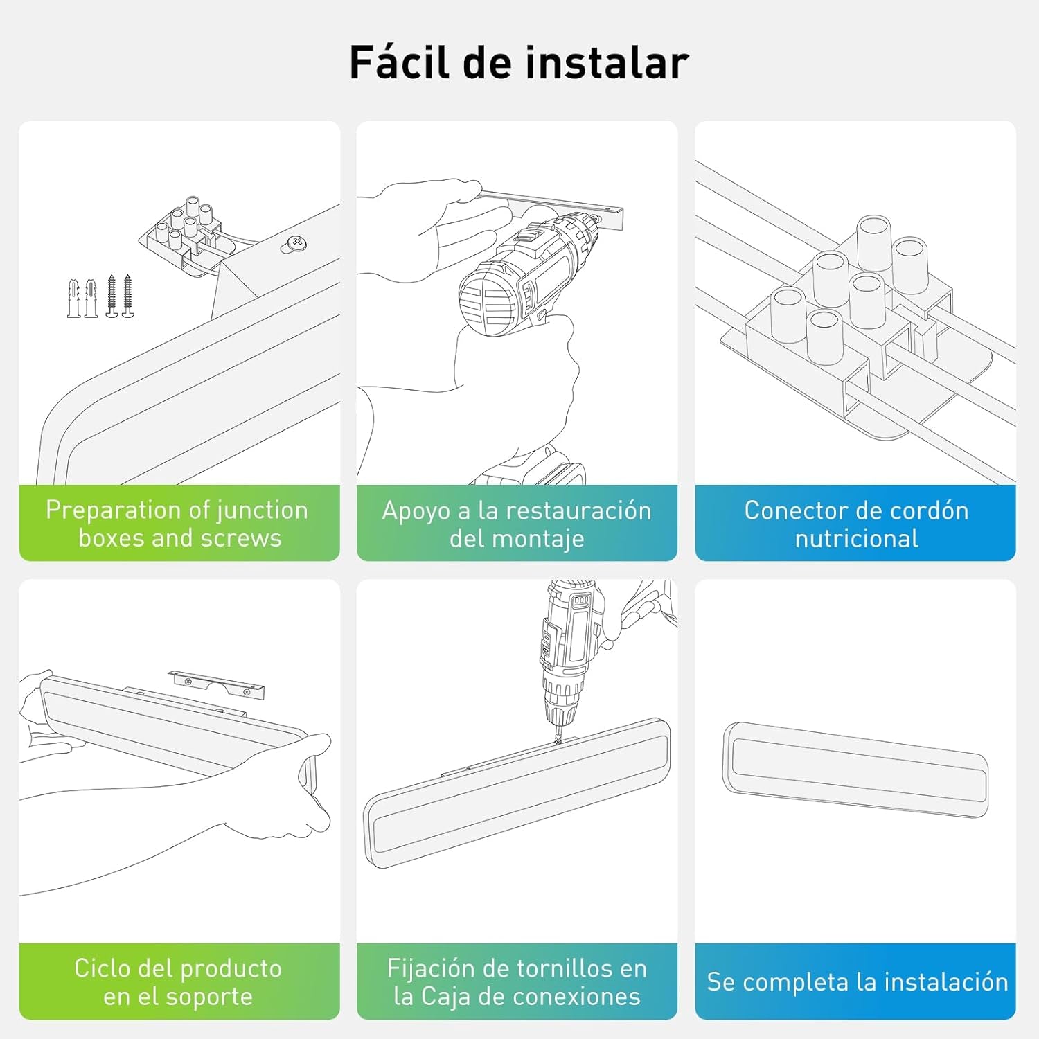 14W Lampada Specchio Bagno 40CM 1050LM Luce Specchio Bagno LED Bianco Caldo 3000K Bianco Naturale 4000K Bianco Freddo 6000K Luci per Specchio Da Trucco