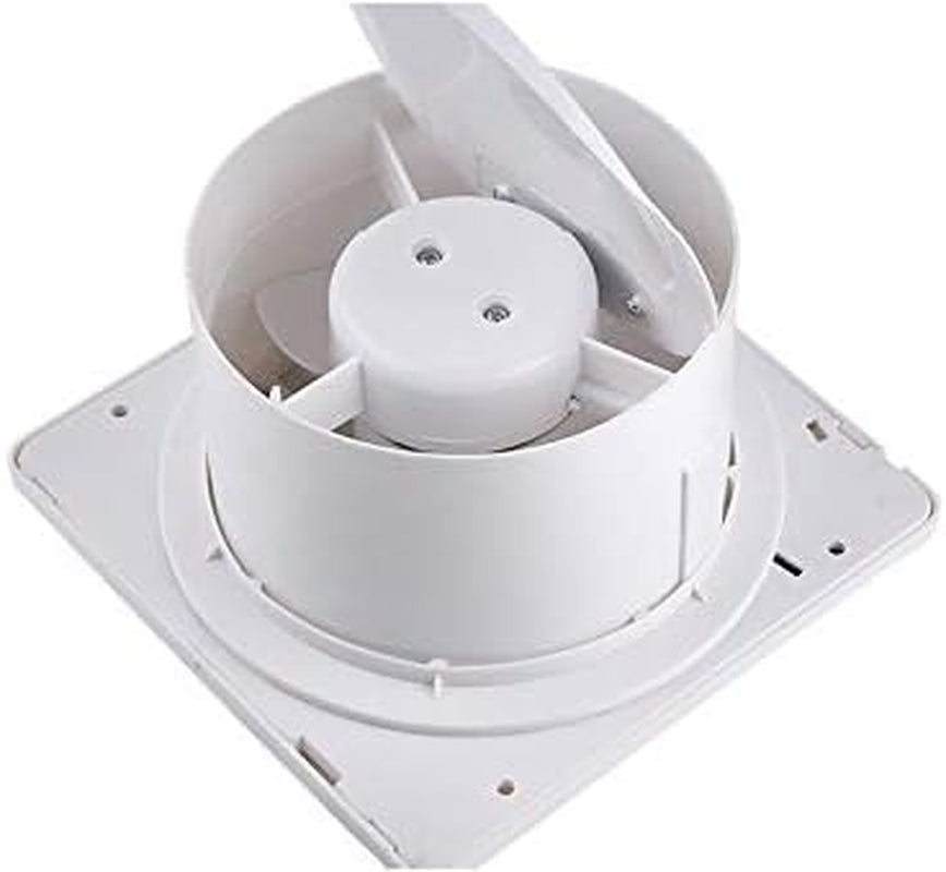 Ventilatore Aspiratore Da Bagno 15 W Aria 152 X 97 X 152 H Mm Silenzioso Con Valvola anti Zanzariera Integrata, 180 M3/H, Ideale per Bagno Cucina WC Ufficio