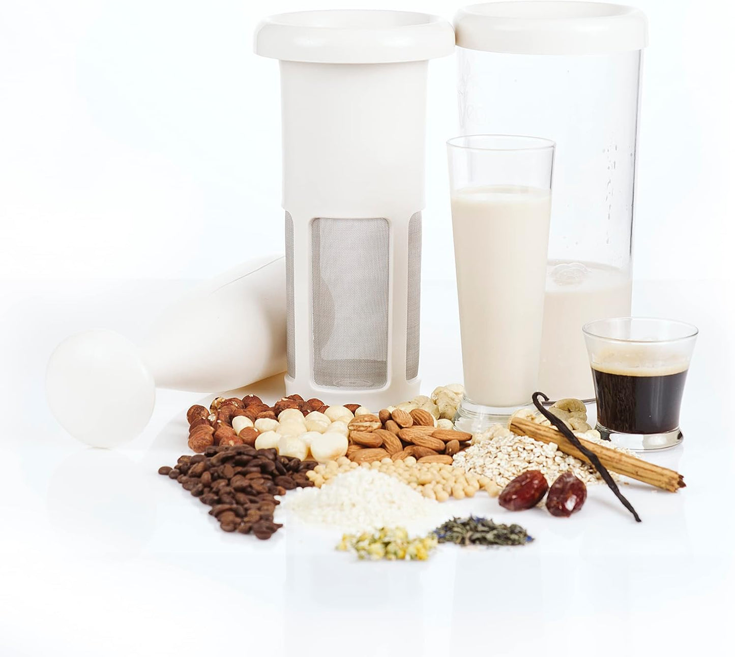 CLASSIC, Filtro Multifunzionale - Latte Vegetale Fatto in Casa, Tofu Burmese, Etc. Emulsione Massima. 1 Litro in 1 Minuto. Ricette in Ebook. Prodotto in Spagna.