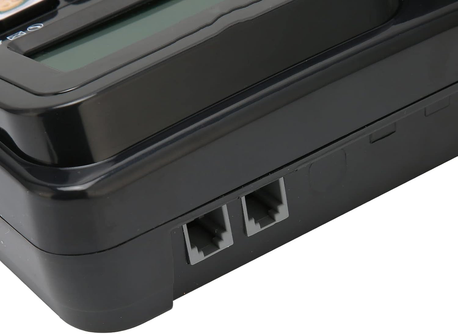 Big Button Phone per Anziani, Pulsanti Con Filo Fisso per Foto Telefoniche per Pazienti Con Suono Chiaro Supporto a Doppia Porta Che Memorizza 3 Numeri Comunemente Usati (Nero)