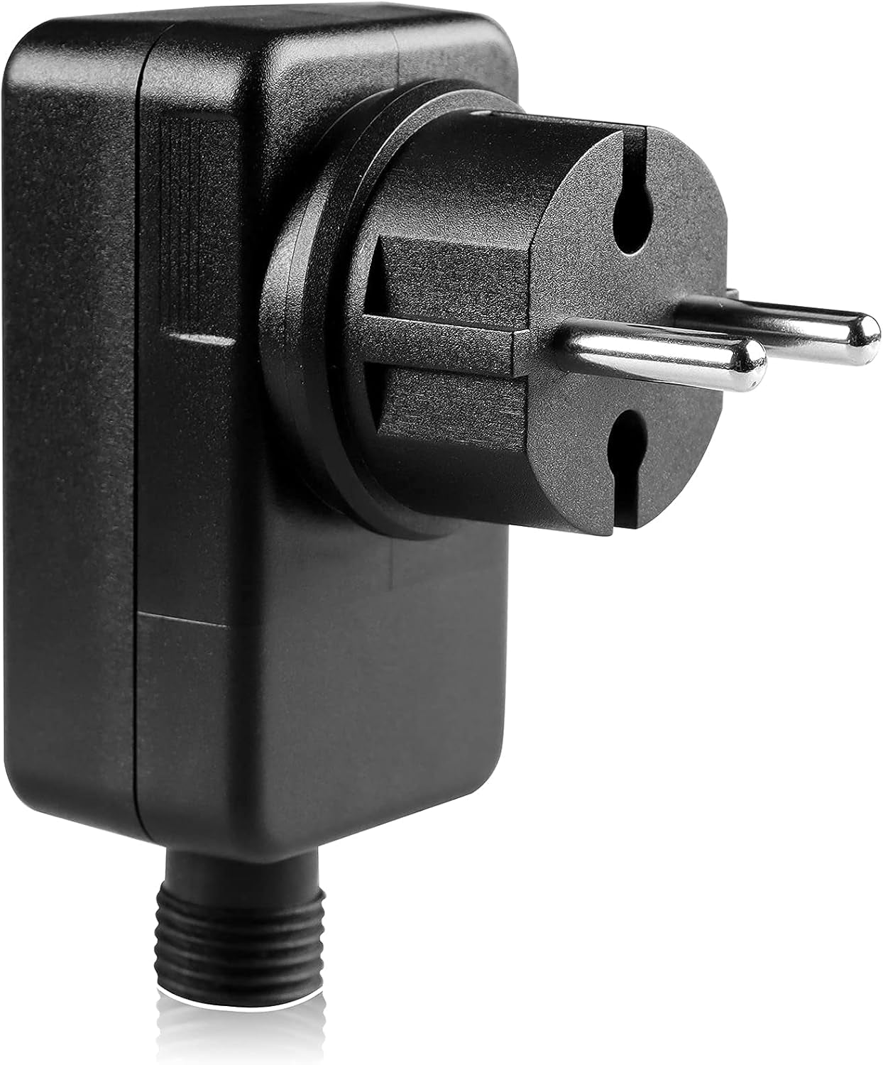 Adattatore LED per Illuminazione Da Giardino,Alimentatore LED IP44 per Faretti Da Giardino 12V DC E Cavo Impermeabile per Luci Esterne Da 2,5 M 1 Confezione