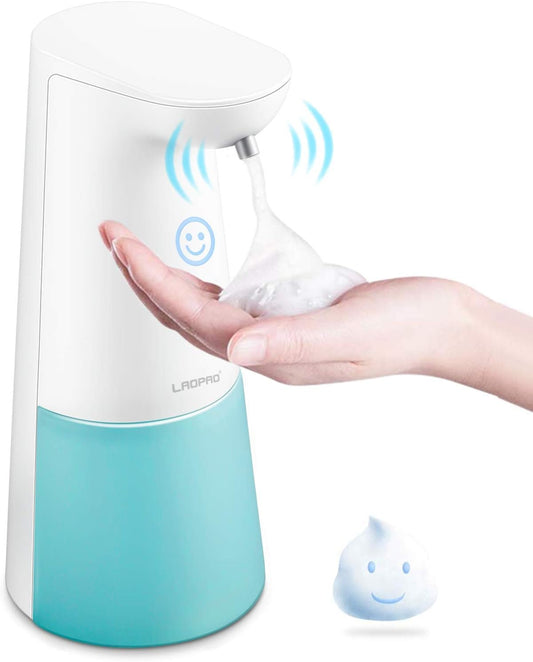 Dispenser Sapone Automatico, Dispenser Sapone 250Ml Con Sensore a Infrarossi Senza Contatto E Base Impermeabile per Bagno E Cucina