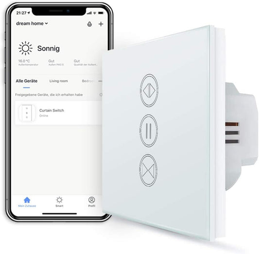 - Timer per Tapparelle Wifi, Compatibile Con Google Home