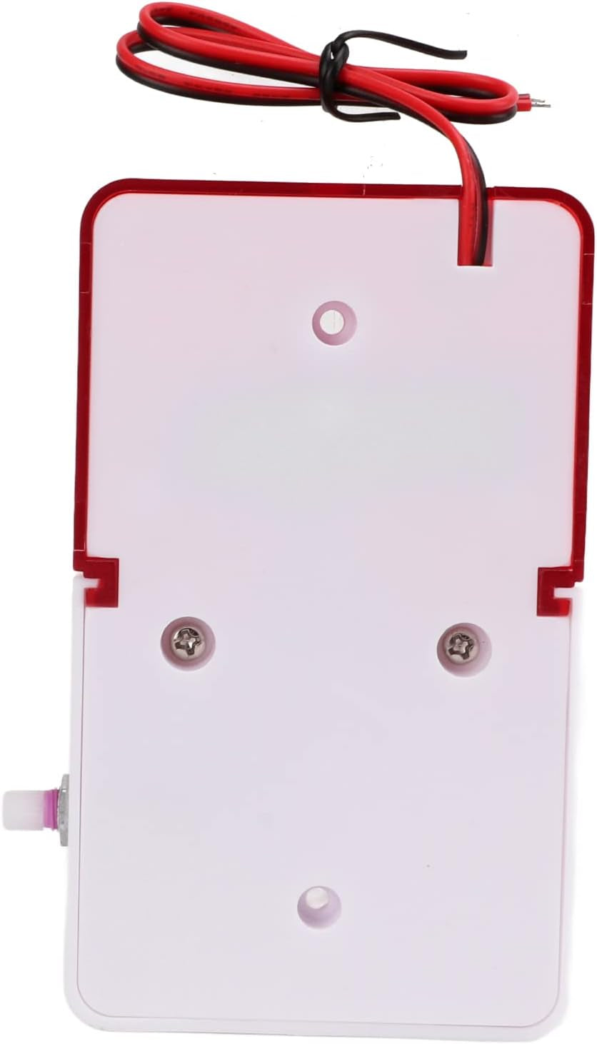Allarme Luce Sonora Luce Lampeggiante 110Db Corno Di Allarme Regolabile Ad Alta Decibel Luoghi Pubblici Allarme Di Sicurezza per L'Evacuazione Di Emergenza(220V)