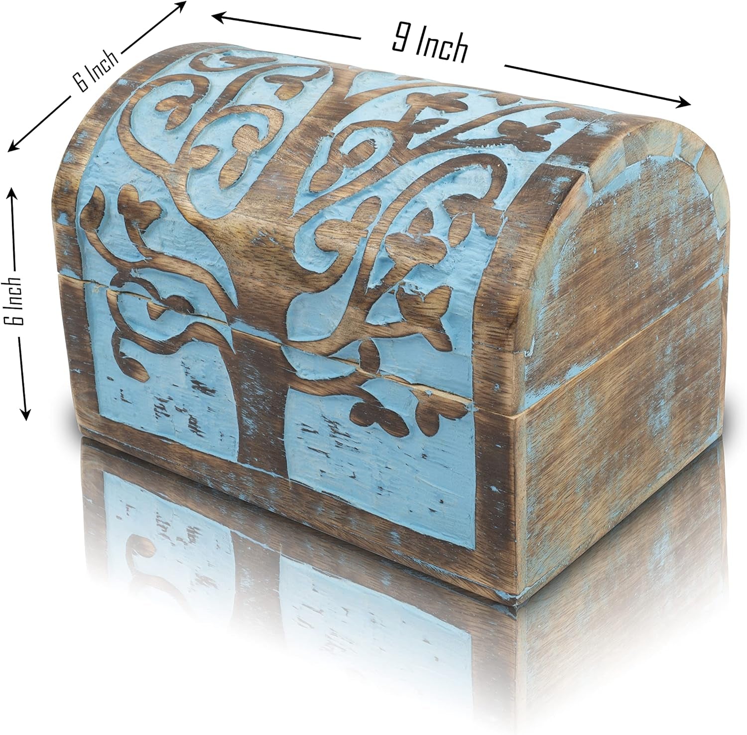 Compleanno Fatto a Mano Decorativo Portagioie in Legno Con Albero Della Vita Intagliato Gioielli Organizer Scatola Dei Ricordi Scrigni Del Tesoro Porta Orologi Scatola Di Serratura Scatola 22 X 15 Cm