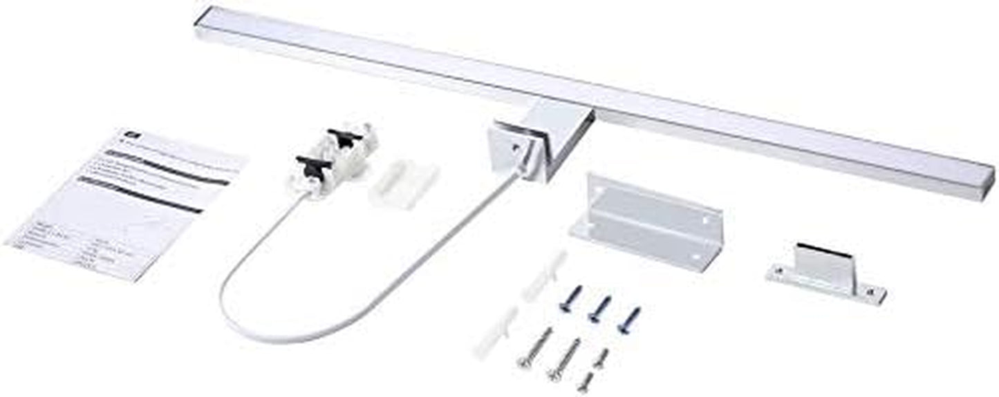 Lampada Da Specchio LED 5W 400LM, Lampada Da Specchio per Bagno Bianco Freddo 6000K, Lampada Da Armadio 30Cm IP44, 230V Illuminazione per Specchio Bagno (300Mm)