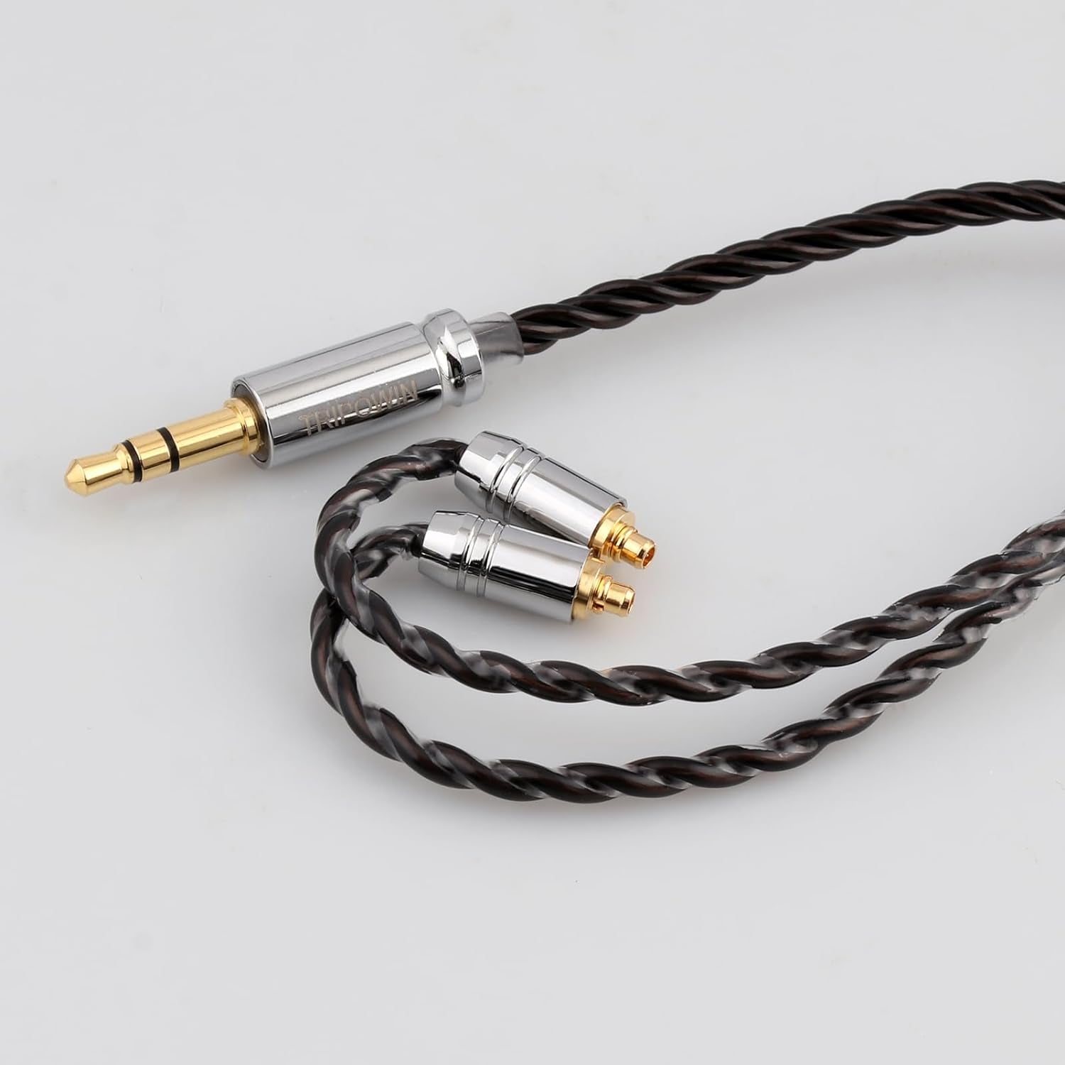 Tripowin - Cavo Di Ricambio Mirage 30AWG OCC 4N Hifi IEM per Monitor In-Ear E Musicisti Audiofili (MMCX, 3,5 Mm)