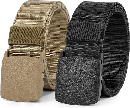 Cintura in Nylon per Gli Uomini Militare Tattica Cinture Tela Cintura Web All'Aperto Con Fibbia in Plastica