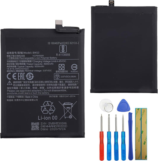 Batteria Di Ricambio BM53 Compatibile Con Xiaomi Mi 10T/10T PRO Con Strumenti
