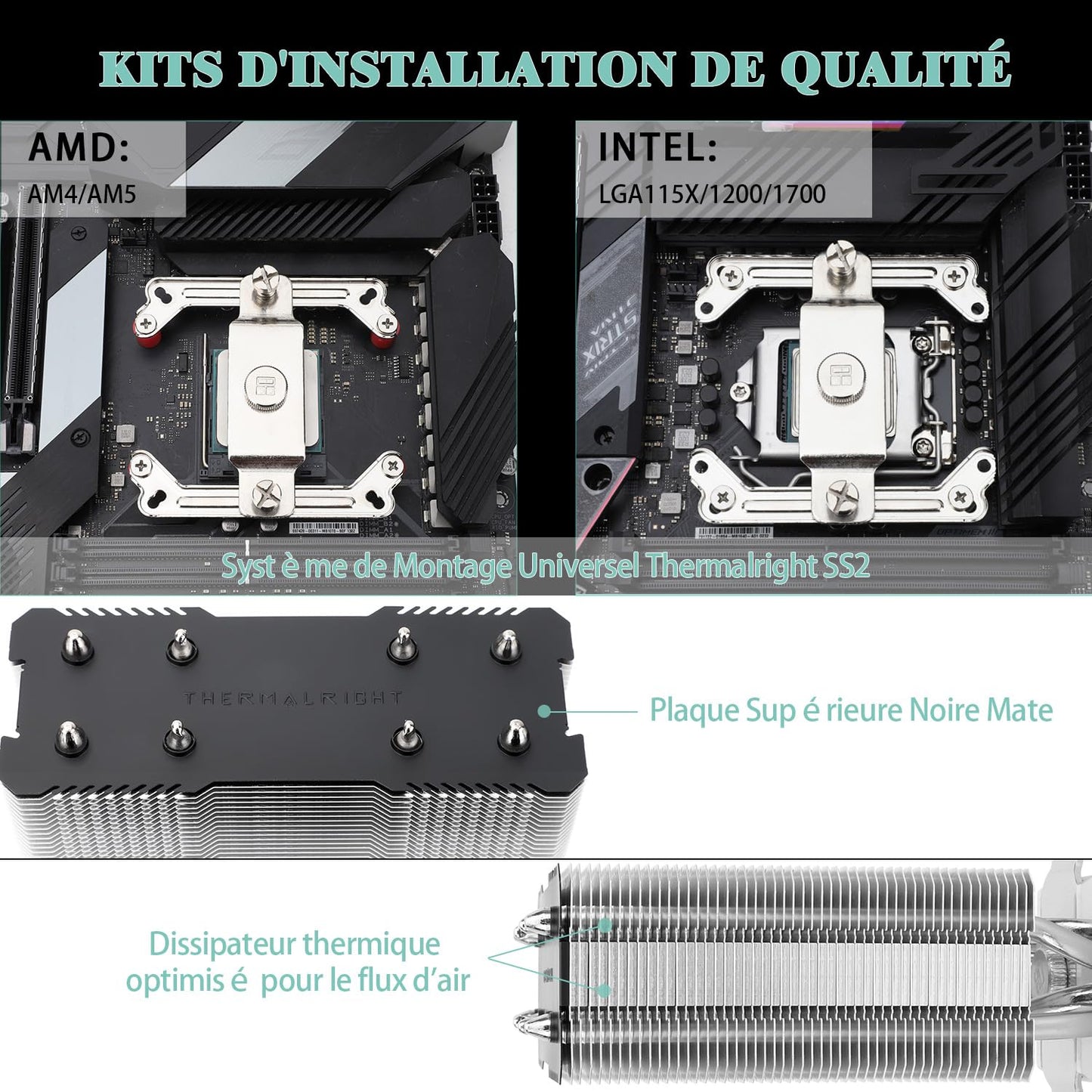 Assassin X 120 SE CPU Air Cooler, AX120 SE, 4 Heatpipes, TL-C12C PWM Silent Fan CPU Cooler Con Cuscinetto S-FDB, per AMD Am4/Intel 1150/1151/1155/1156/1200/1700/17XX