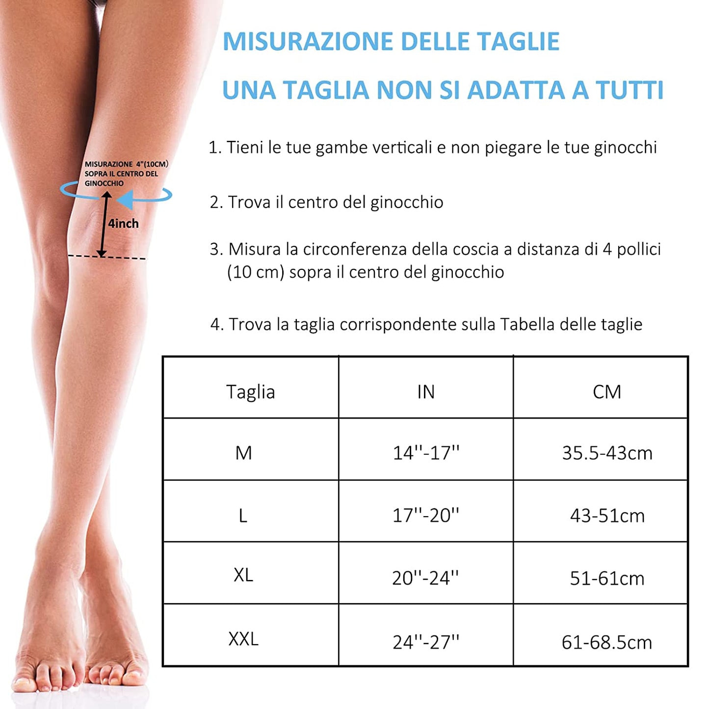 Tutore Ginocchio Con Stabilizzatori Laterali E Cuscinetti in Gel per Rotula, Ginocchiera Ortopedica Traspirante E Confortevole, Regolabile Ginocchiera Sportiva per Legamenti, Rotula, Menisco