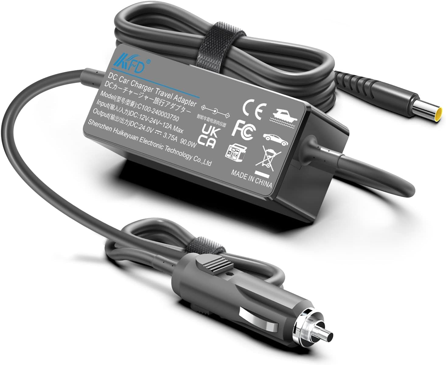Caricabatterie Da Auto Da 12 V-24 V DC per Resmed S10 Airsense S10 Aircurve CPAP Bipap Machines Resmed S10 DC 24 V 3,75 a 90 W CPAP Bipap Machines, Resmed S10 Serie Docking Station Alimentatore Di