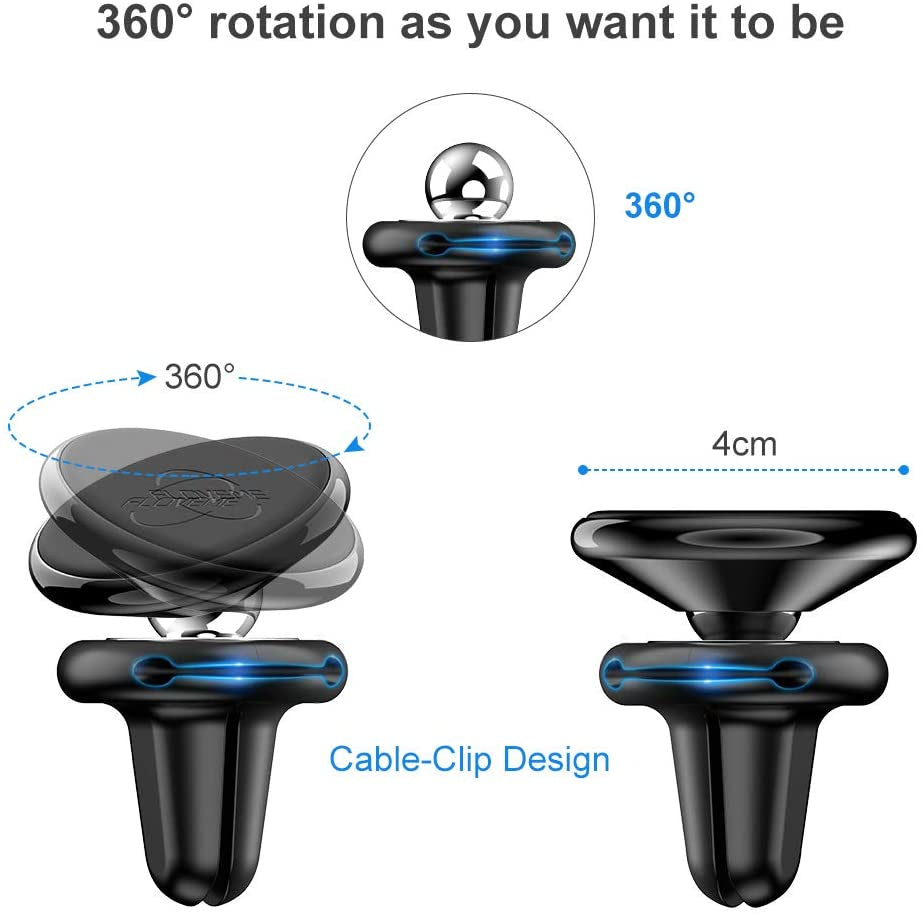 Porta Cellulare Magnetico, Porta Cellulare Magnetico Air Vent, Porta Cellulare