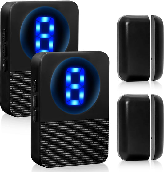 Daytech - Allarme per Finestre, 120 Db, Sensore Di Allarme per Finestre, Allarme Antieffrazione, Sensore Di Allarme per Porta, per Casa, Camper, Appartamento, Garage, Ufficio, Casetta Da Giardino