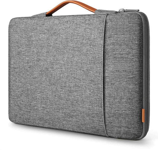 Custodia 14 Pollici Compatibile Con 15,3 Macbook Air M2 2023(A2941), 14 Pollici Chromebook Notebook Ultrabook, 15 Macbook Pro 2019-2016 (A1990/A1707), 15" Surface Laptop 5/4/3 - Grigio
