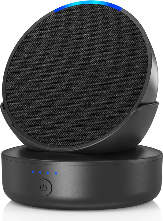 Base per Batteria Ricaricabile per Ech0 Pop - Stazione Di Ricarica Portatile (Senza Pop) Nero