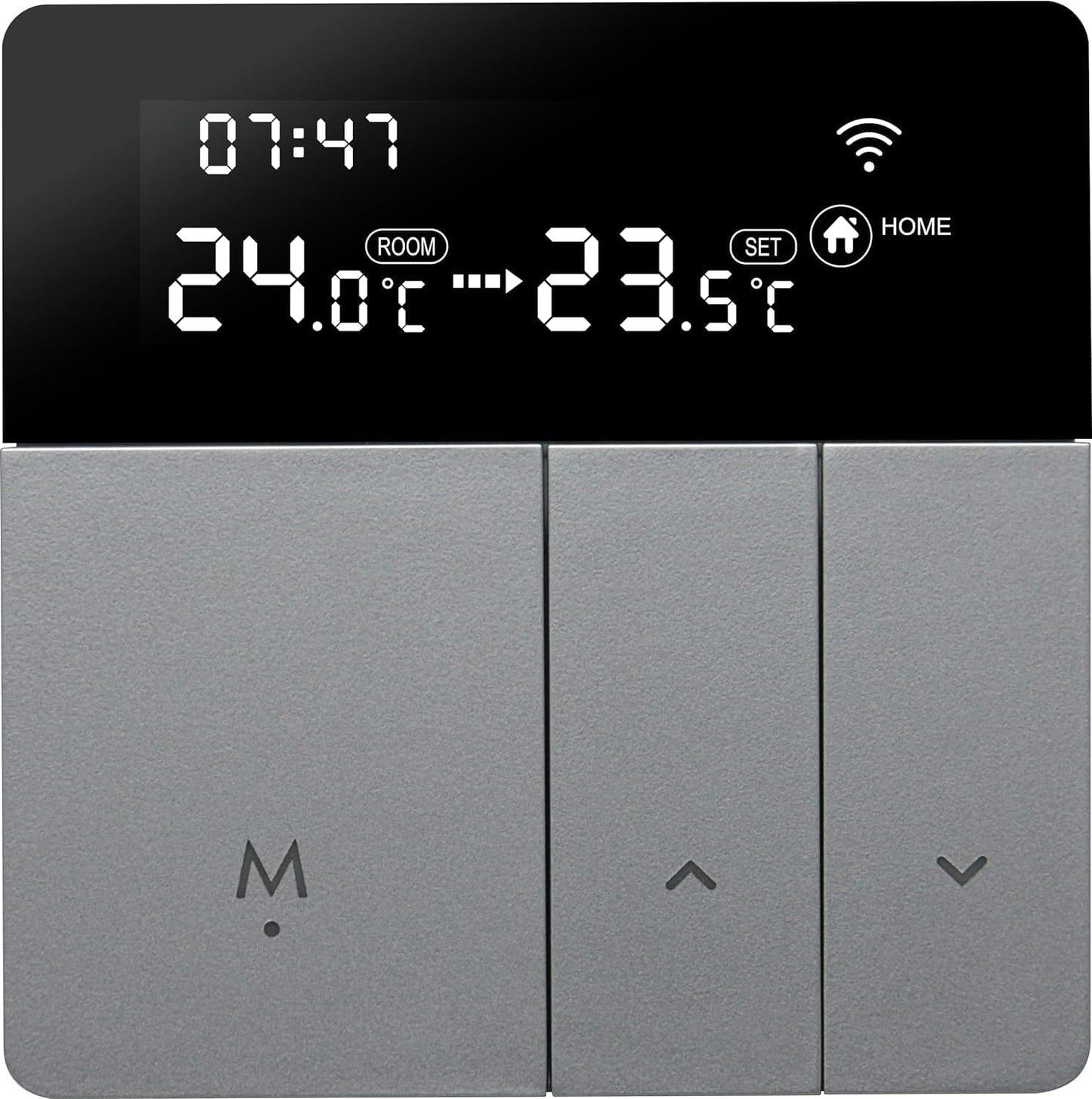 Beok Tuya Termostati Intelligenti Termostato Di Riscaldamento Termostato Ambiente Termostato Wifi Termostato Intelligente Da Parete per Riscaldamento Dell'Acqua Compatibile Alexa, Google 3A TGP53WIFI