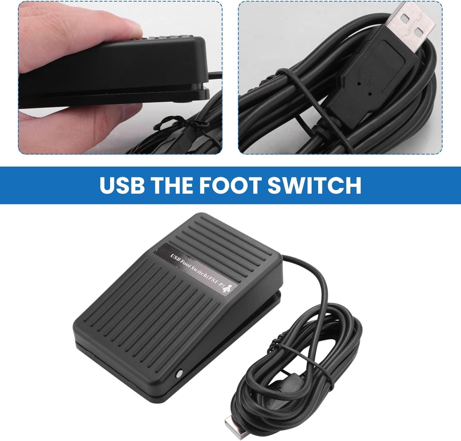 PC USB Pedale Foot Switch Tastiera