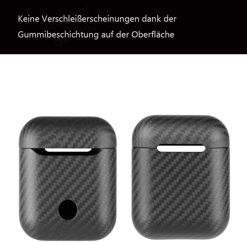 [Estremamente Sottile] Custodia in Carbonio Nero Opaco Compatibile Con Airpods 3, Resistente Ai Graffi, Compatibile Con Airpods 3 Custodia Di Ricarica Wireless