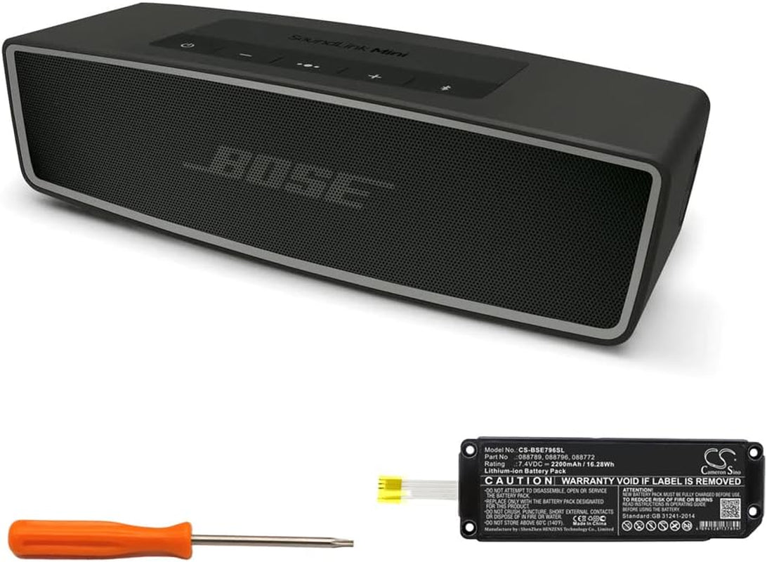 2200Mah Batteria per Bose Soundlink Mini 2 088772 088789 088796 7.4V 16.28Wh